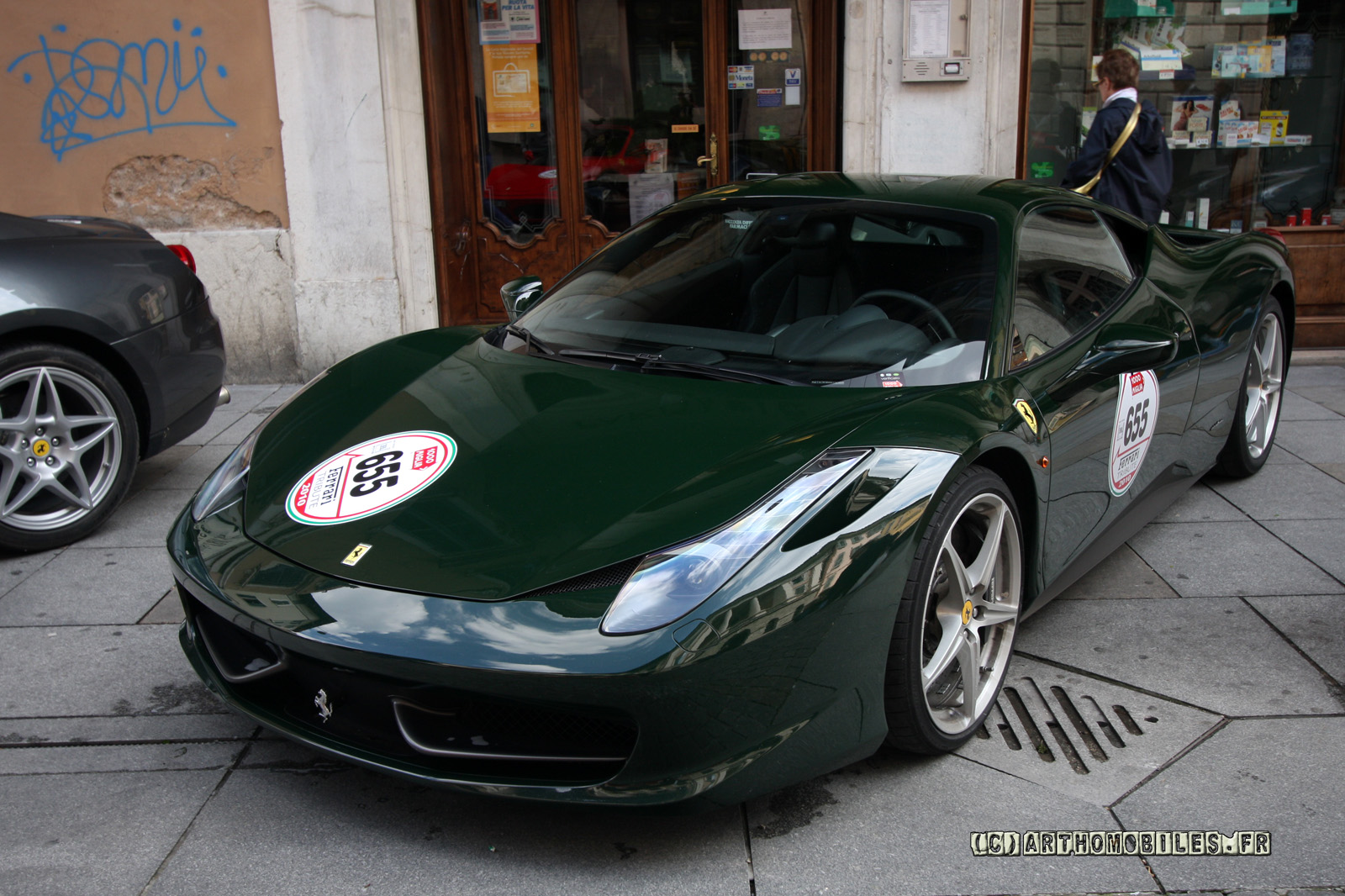 ferrari f40 british racing green